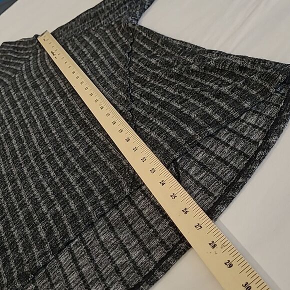 fab'rik cowlneck sweater blk & gray - Picture 5 of 10